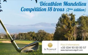 Compétition Décathlon (stableford 18 trous) le 16 octobre !