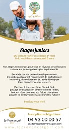 Galerie Stages juniors